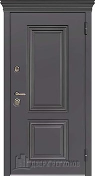 Дверь входная уличная Гранит Термо, цвет Горький шоколад, панель - trend цвет grigio (ral 7015) - фото 107809