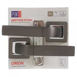 Ручка Punto (Пунто) раздельная ORION QR/HD GR/CP-23 графит/хром