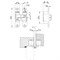 Петля Armadillo (Армадилло) скрытой установки U3D4200L BL левая (Architect 3D-ACH 40) черный 40 кг - фото 133638