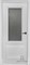 Дверь межкомнатная Престиж 1/2 эмаль белая остекленная - фото 95108