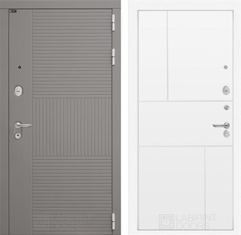 Входная дверь FORMA 21 - Белый софт - фото 100538
