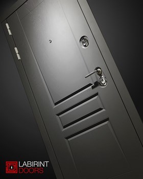 Входная дверь Платинум с Зеркалом 18 - Бетон светлый - фото 101532 Входная дверь Платинум с Зеркалом 18 - Бетон светлый - фото 101532