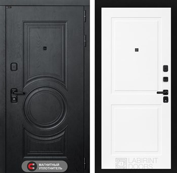 Входная дверь GRAND 11 - Белый софт - фото 101992