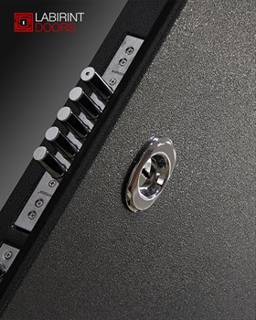 Входная дверь SILVER 13 - Графит софт - фото 103484