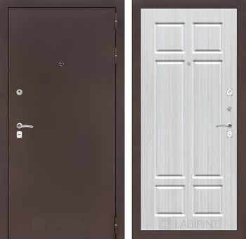 Входная дверь CLASSIC антик медный 08 - Кристалл вуд - фото 103676