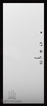 Дверь входная Quadro, цвет бетон графит темный 10 мм, панель - aurum цвет манхэттен  гладкий - фото 106170