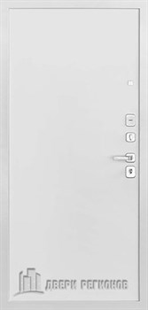 Дверь входная Президент Лайн Белый, цвет белый матовый + белый пластик, панель - президент тренд цвет белый - фото 106558 Дверь входная Президент Лайн Белый, цвет белый матовый + белый пластик, панель - президент тренд цвет белый - фото 106558