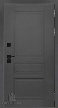 Дверь входная взломостойкая Сенатор плюс SOLID, цвет cерый нубук soft, панель - aurum цвет Магнолия гладкая - фото 106779