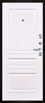 Дверь входная уличная Центурион Люкс, цвет английский орех, панель - милан цвет ясень жемчуг - фото 108275