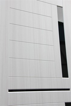 Входная дверь Classic шагрень черная 02 - Сандал белый - фото 109321