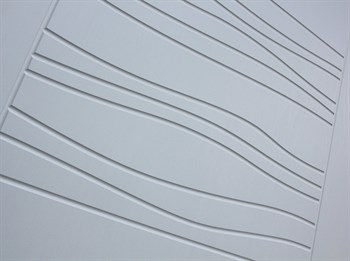 Входная дверь CLASSIC шагрень черная 06 - Белое дерево - фото 109332