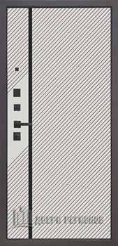 Дверь входная Страж К-16, цвет velluto oscure ag 710, панель - 3k yodoors-16 цвет velluto bianco ag 701 - фото 110184