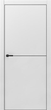 Дверь межкомнатная SILK 1 светло-серый - фото 110282