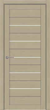 Дверь межкомнатная Light 2127 SoftTouch кремовый soft touch остекленная - фото 110287