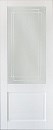 Дверь межкомнатная Сицилия 90001 снежная королева остекленная - фото 110307