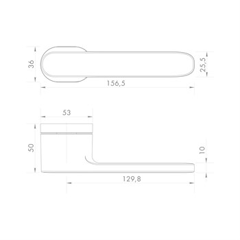 Ручка Armadillo (Армадилло) раздельная R.UCR36.FOREST FSG-39 флорентийское золото - фото 114046