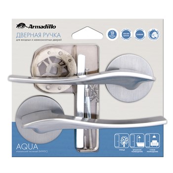Ручка Armadillo (Армадилло) раздельная AQUA URS/HD MWSC-33 итальянский тисненый - фото 114341