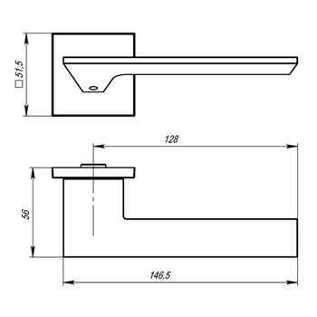 Ручка Armadillo (Армадилло) раздельная K.USS52.MIRAGE AC-9 медь - фото 114549