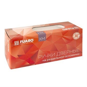 Ручка Fuaro (Фуаро) раздельная K.XM52.DENVER (DENVER XM) GR/CP-23 графит/хром - фото 114970