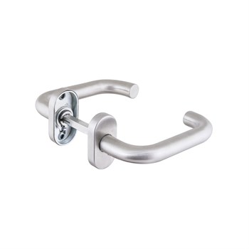 Ручка Fuaro (Фуаро) раздельная R.DSS304-0203P/19 (квадрат 8х110 мм) INOX 304 (овальное основание) - фото 115139