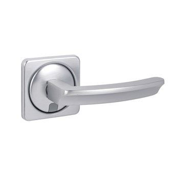 Ручка Fuaro (Фуаро) раздельная K.MSC62.MOSAIC SSC-16 сатинированный хром, квадрат 170 мм - фото 115215