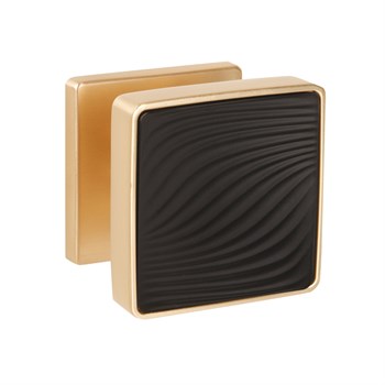 Ручка Punto (Пунто) раздельная K.EST.Q52.GIPNOZ SSG/BL-39 сатинированное золото/черный - фото 115557