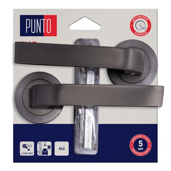 Ручка Punto (Пунто) раздельная LM/A R.TLK52.EVO/HD GR-23 графит - фото 115740