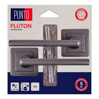 Ручка Punto (Пунто) раздельная LM/A K.QR52.PLUTON/HD ABL-28 медь - фото 116282