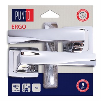 Ручка Punto (Пунто) раздельная LM/A K.QR52.ERGO/HD CP-8 хром - фото 116329