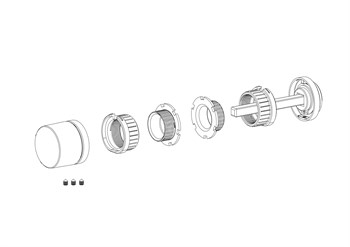 Ручка Armadillo (Армадилло) поворотная BK6.K.ART30 MWSC-33 итальянский тисненый - фото 116634