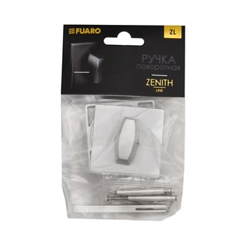 Ручка Fuaro (Фуаро) поворотная BK6.K.ZL52 SSC-16 сатинированный хром - фото 117131