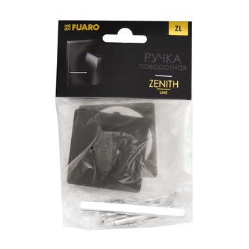 Ручка Fuaro (Фуаро) поворотная BK6.K.ZL52 BL-24 черный - фото 117140