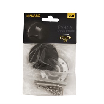 Ручка Fuaro (Фуаро) поворотная BK6.R.ZLR52 BL-24 черный - фото 117143