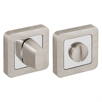 Ручка Fuaro (Фуаро) поворотная BK6.K.XM52 (BK6 XM) SN/CP-3 матовый никель/хром - фото 117229