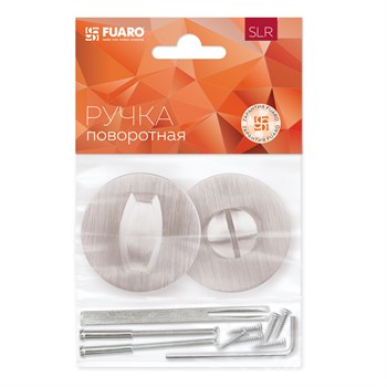 Ручка Fuaro (Фуаро) поворотная BK6.R.SLR52 (BK6 SLR) GM оружейная сталь - фото 117251