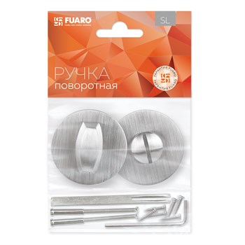 Ручка Fuaro (Фуаро) поворотная BK6.R.SLR52 (BK6 SLR) SSC-16 сатинированный хром - фото 117271