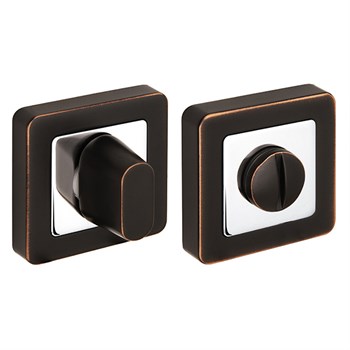 Ручка Fuaro (Фуаро) поворотная BK6.K.XM52 (BK6 XM) ABL/CP-18 темная медь - фото 117296