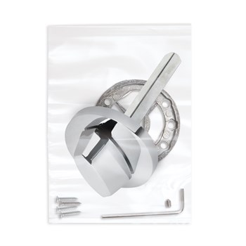 Ручка Fuaro (Фуаро) поворотная BKW8x75.R.RLR52 CP-8 хром - фото 117323