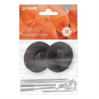 Ручка Fuaro (Фуаро) поворотная BK6.R.SLR52 (BK6 SLR) BL-24 черный - фото 117377