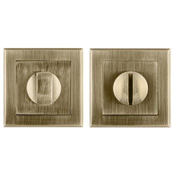 Ручка Punto (Пунто) поворотная BK6.K.QL52 (BK6 QL) ABG-6 зелёная бронза - фото 117518