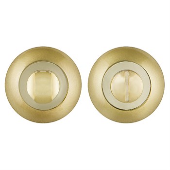 Ручка Punto (Пунто) поворотная BK6.R.TL54 (BK6 TL) SG/GP-4 матовое золото/золото - фото 117544