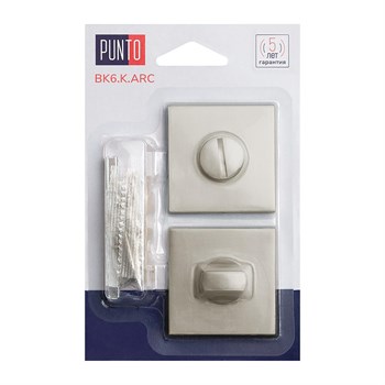 Ручка Punto (Пунто) поворотная BK6.K.ARC.Q52 (BK6 ARC) SN-3 мат.никель - фото 117555