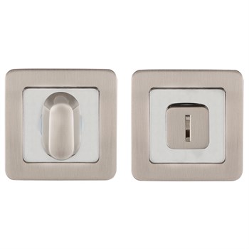 Ручка Punto (Пунто) поворотная BK6.K.QR52 (BK6 QR) SN/CP-3 матовый никель/хром - фото 117562