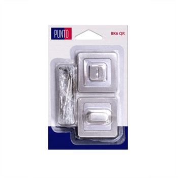 Ручка Punto (Пунто) поворотная LM/A BK6.K.QR52 SN/CP-3 матовый никель/хром - фото 117569