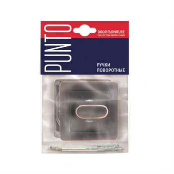 Ручка Punto (Пунто) поворотная BK6 QR ABL-28 темная медь - фото 117602