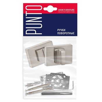 Ручка Punto (Пунто) поворотная BK6.K.QSL52 СP-8 хром - фото 117609