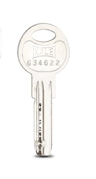 Цилиндровый механизм Kale kilit (Кале килит) с вертушкой 164 SM/90 (35+10+45) mm никель 5 кл. - фото 118076