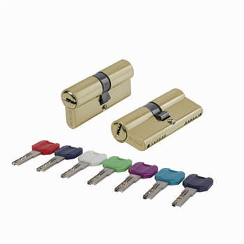 Цилиндровый Punto (Пунто) механизм MaxPro7000Key70mm(30+10+30) SSG сатин.золото 7key - фото 118882