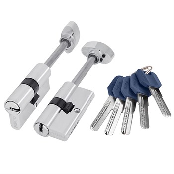 Цилиндровый Punto (Пунто) механизм (Z407/90) Z4007Tang90(55+10+25) со штоком CP хром - фото 119283