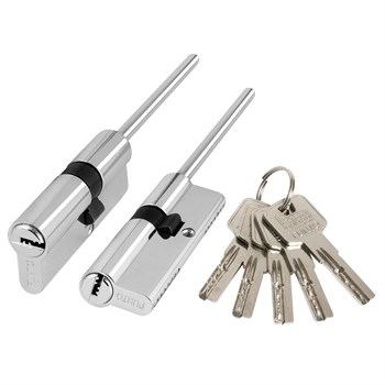 Цилиндровый Punto (Пунто) механизм Z3007Tang90(55+10+25) со штоком CP хром - фото 119300